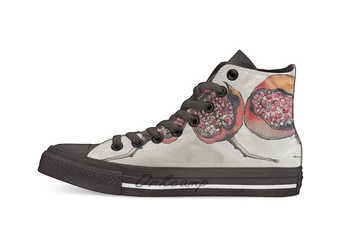 Pomegranate. Pen and wash 2012 Casual High Top Canvas shoes sneakers Light Walking Shoes 
Pomegranate. Pen and wash 2012 Casual High Top Canvas shoes sneakers Light Walking Shoes