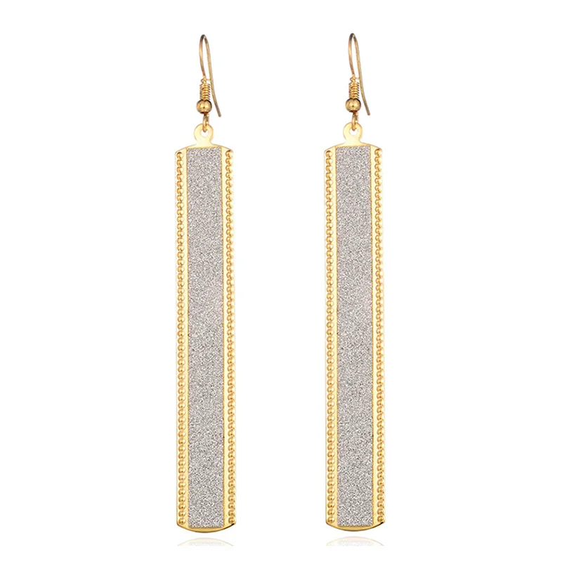 Long Drop Earrings For Women Girls Gold Silver Black Color Female Dangle Hanging Earring Fashion Wedding Ear Jewelry Brinco 2018
Long Drop Earrings For Women Girls Gold Silver Black Color Female Dangle Hanging Earring Fashion Wedding Ear Jewelry Brinco 2018