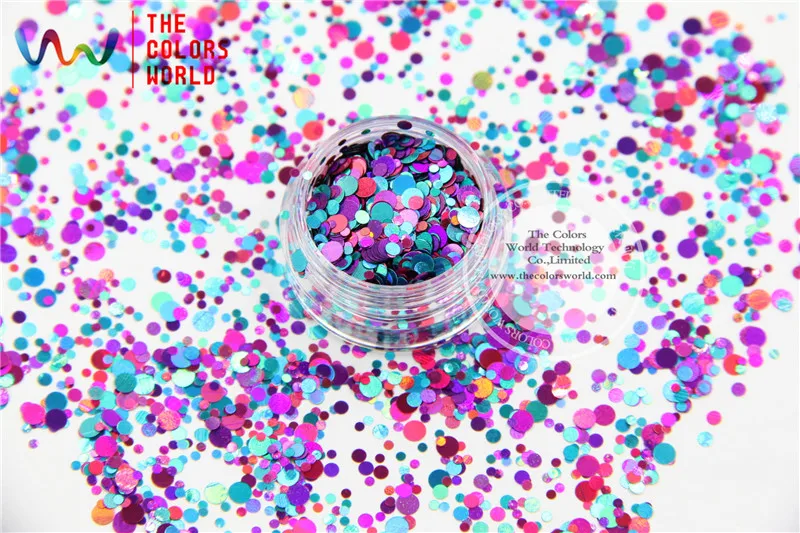 RA321-171 Mix Colors Dot shapes round Glitter for nail art ,nail gel,makeup and DIY decoration
RA321-171 Mix Colors Dot shapes round Glitter for nail art ,nail gel,makeup and DIY decoration