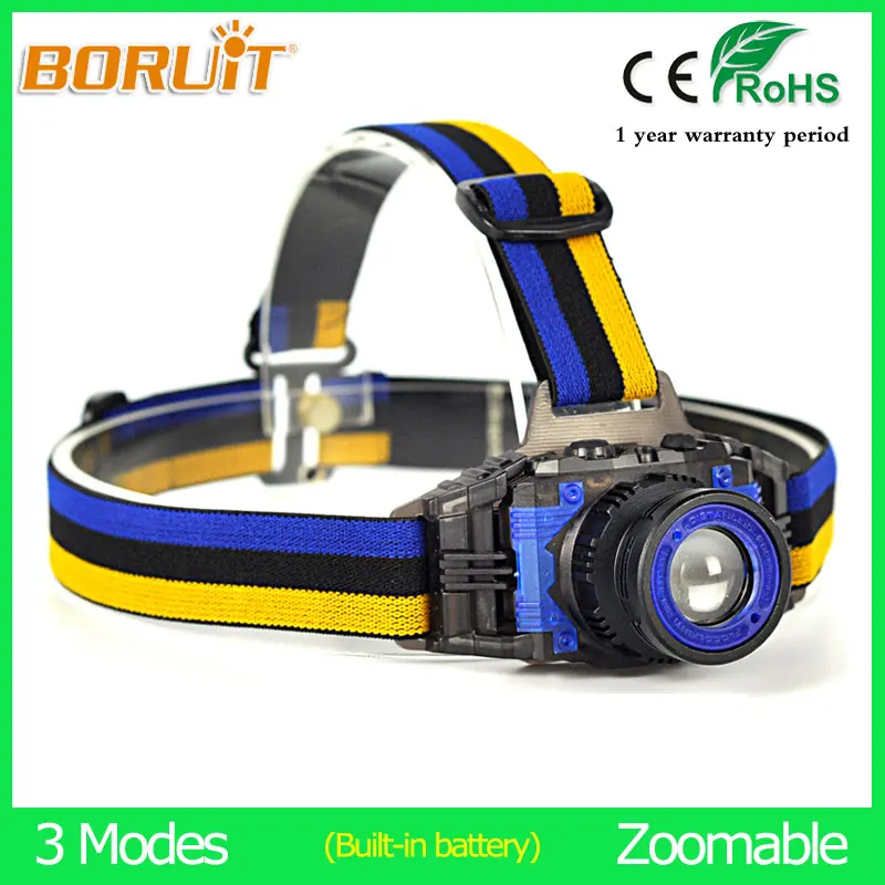 BORUIT Mini 800 Lumen Q5 LED Headlight 3 Mode Rechargeable Zoomable Headlamp White Light For Hunting Fishing Head Torch Lanterna
BORUIT Mini 800 Lumen Q5 LED Headlight 3 Mode Rechargeable Zoomable Headlamp White Light For Hunting Fishing Head Torch Lanterna