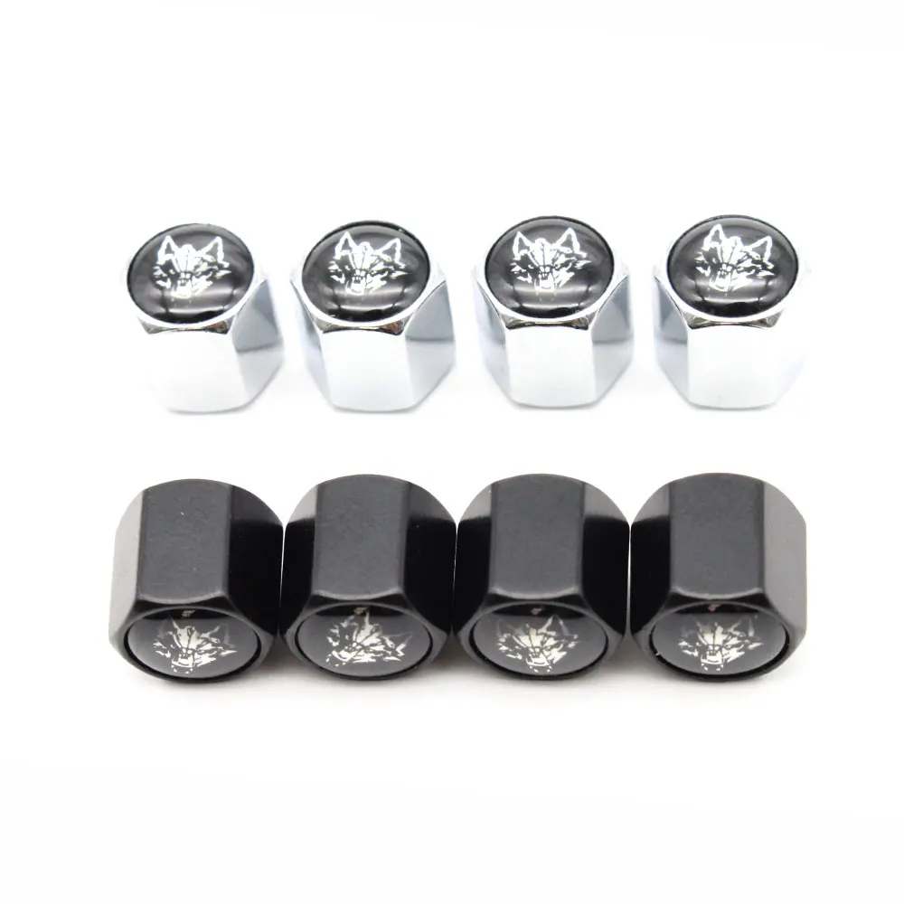 4 Pcs/Set Zinc Alloy Wolf Style Tire Valve Stem Cap Tire Wheel Stem Air Valve Caps for Auto Cars
4 Pcs/Set Zinc Alloy Wolf Style Tire Valve Stem Cap Tire Wheel Stem Air Valve Caps for Auto Cars