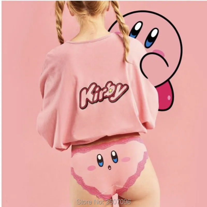 Lovely Kirby Yummy Batwing Shirts Women Girls Summer Homewear Lolita Harajuku Chic Japan Anime Sweet Tee Or Panties Costume
Lovely Kirby Yummy Batwing Shirts Women Girls Summer Homewear Lolita Harajuku Chic Japan Anime Sweet Tee Or Panties Costume
