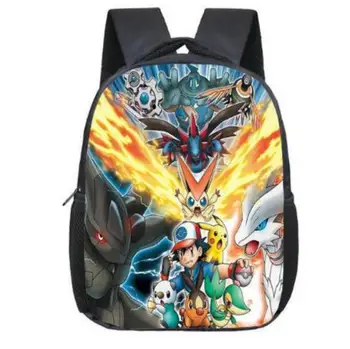 Anime Pokemon Backpack Pocket Monster School Bag Ash Ketchum/Pikachu School Backpacks Girls Boys Toddler Bag Kids Book Bags
Anime Pokemon Backpack Pocket Monster School Bag Ash Ketchum/Pikachu School Backpacks Girls Boys Toddler Bag Kids Book Bags