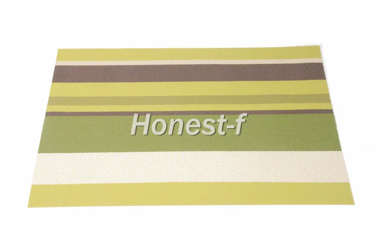 Green Stripe Kitchen Dining Waterproof PVC Placemat Coasters for Table Heat-resistant,Non-slip Insulation Table Mat
Green Stripe Kitchen Dining Waterproof PVC Placemat Coasters for Table Heat-resistant,Non-slip Insulation Table Mat