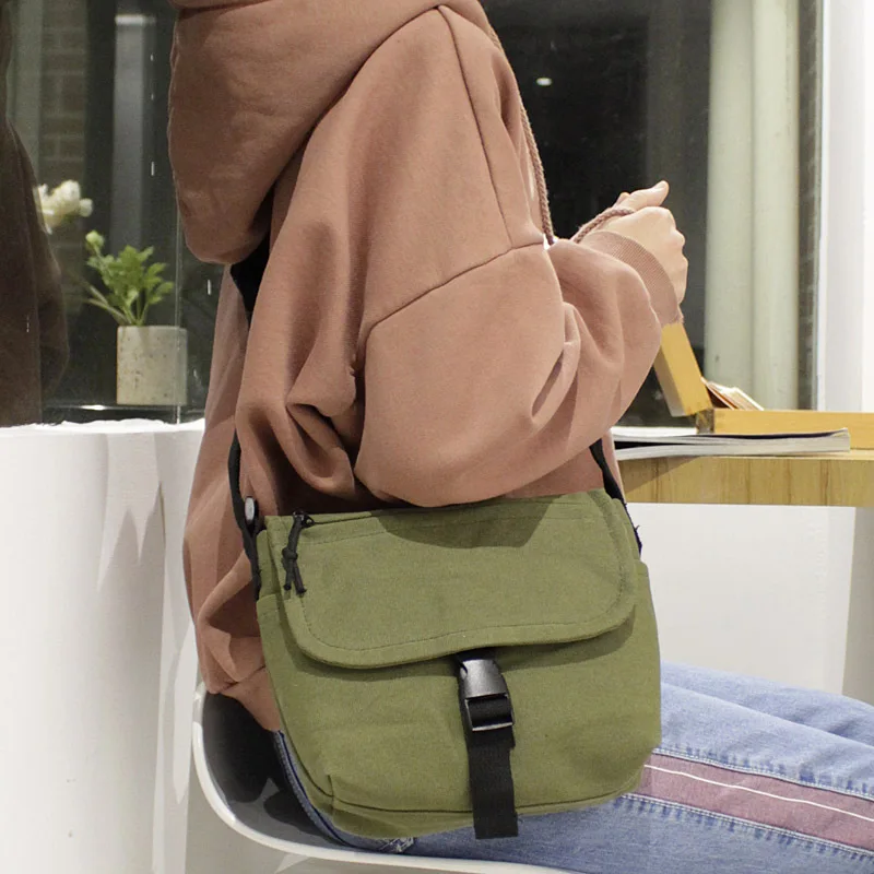 Japan And South Korea Harajuku Style Canvas Bag Ins Student With Messenger Bag Casual Fashion Multi-purpose Shoulder Bag
Japan And South Korea Harajuku Style Canvas Bag Ins Student With Messenger Bag Casual Fashion Multi-purpose Shoulder Bag
