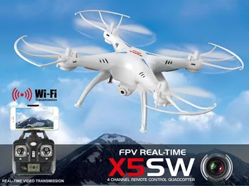 Headfree SYMA X5SW Explorers 2 WIFI R/C Drone FPV Quadcopter with 2 Megapixels HD Camera Real Time Transmission
Headfree SYMA X5SW Explorers 2 WIFI R/C Drone FPV Quadcopter with 2 Megapixels HD Camera Real Time Transmission