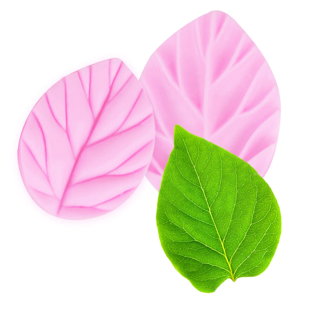 Fondant Cutter Cake Tools Cookie Biscuit Cake Mold Mould Craft DIY 3D Sugarcraft Cake Decorating Tools 2pcs Leaf Shape
Fondant Cutter Cake Tools Cookie Biscuit Cake Mold Mould Craft DIY 3D Sugarcraft Cake Decorating Tools 2pcs Leaf Shape
