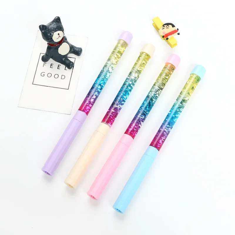 4Pcs/lot Creative Gel Pens Kawaii Magic Stick Crystal Liquid Fairy Pen for School Supplies Office Stationery Lovely Things Gifts
4Pcs/lot Creative Gel Pens Kawaii Magic Stick Crystal Liquid Fairy Pen for School Supplies Office Stationery Lovely Things Gifts