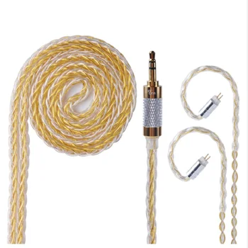 TRN 8 Core Upgraded Silver Plated Cable 3.5 0.75 0.78 MMCX Balance HIFI Earphone Cable for SE846 LZ HQ5 HQ6 HQ8 TRN V30 V90 V80
TRN 8 Core Upgraded Silver Plated Cable 3.5 0.75 0.78 MMCX Balance HIFI Earphone Cable for SE846 LZ HQ5 HQ6 HQ8 TRN V30 V90 V80