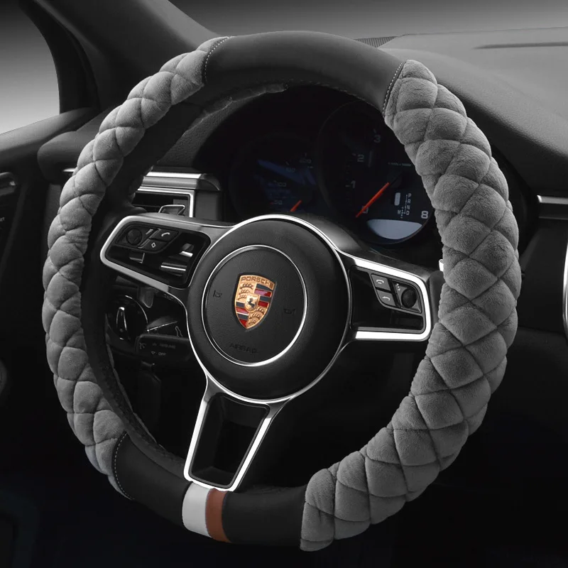 Car steering wheel cover winter plush section Warm handle set sagitar Haval high-end steering wheel cover
Car steering wheel cover winter plush section Warm handle set sagitar Haval high-end steering wheel cover