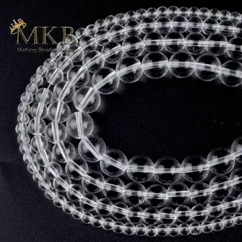 4 6 8 10 12mm Smooth White Quartzs Glass Crystal Beads For Jewelry Making Round Loose Beads Diy Bracelet Necklace 15" Strand
4 6 8 10 12mm Smooth White Quartzs Glass Crystal Beads For Jewelry Making Round Loose Beads Diy Bracelet Necklace 15" Strand