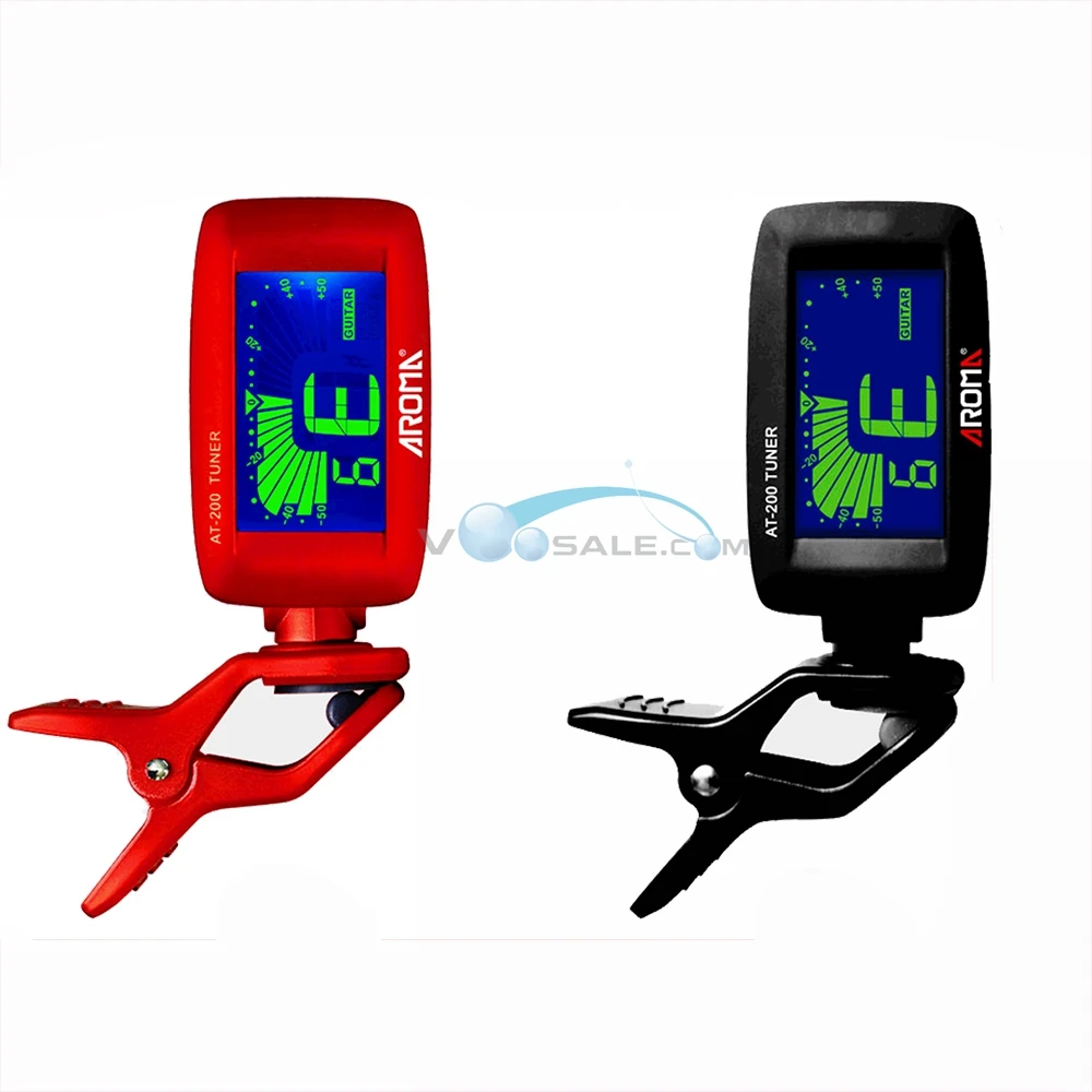 AT-200 Tuner Aroma Tuner Use For Chromatic Guitar Bass Ukulele AT200 Clip Tuning Pedal Guitar Tuner Guitar Accessories
AT-200 Tuner Aroma Tuner Use For Chromatic Guitar Bass Ukulele AT200 Clip Tuning Pedal Guitar Tuner Guitar Accessories