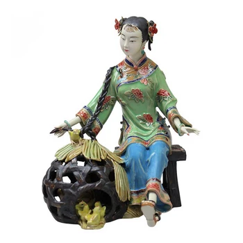 Free shipping Christmas Gifts Chinese Antique Imitation Ceramic Statue Collectibles Porcelain Figure Sculpture Arts
Free shipping Christmas Gifts Chinese Antique Imitation Ceramic Statue Collectibles Porcelain Figure Sculpture Arts