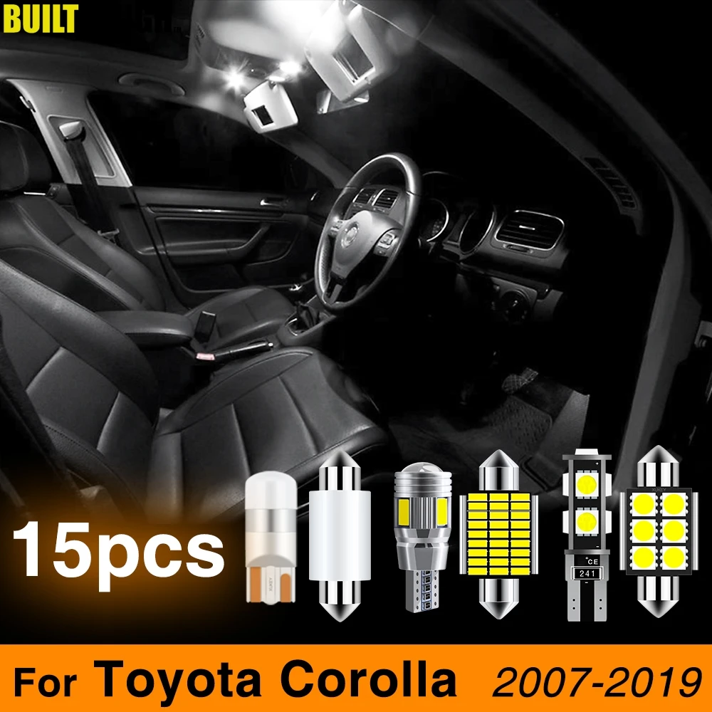 Xukey Car Interior Dome Map Trunk LED Light Kit CANBUS For Toyota Corolla 2007 2008 2009 2010 2012 2013 2014 2015 2016 2017 2018
Xukey Car Interior Dome Map Trunk LED Light Kit CANBUS For Toyota Corolla 2007 2008 2009 2010 2012 2013 2014 2015 2016 2017 2018
