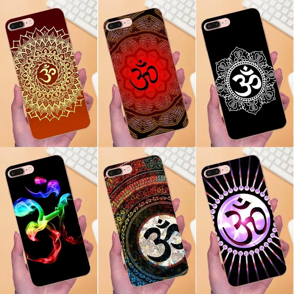 For Huawei P7 Honor 4C 5A 5C 5X 6 6C 6A 6X 7 7X 8 9 V8 V10 Y3II Y5II Y6II G8 Play Lite TPU Cases India Aum Om Yoga Perfect | Мобильные