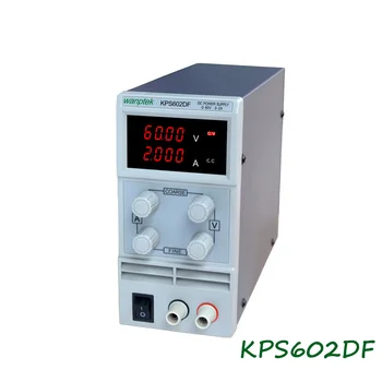 KPS602DF Adjustable High precision double LED display switch DC Power Supply protection function 60V2A 110V-230V 0.1V/0.001A EU
KPS602DF Adjustable High precision double LED display switch DC Power Supply protection function 60V2A 110V-230V 0.1V/0.001A EU