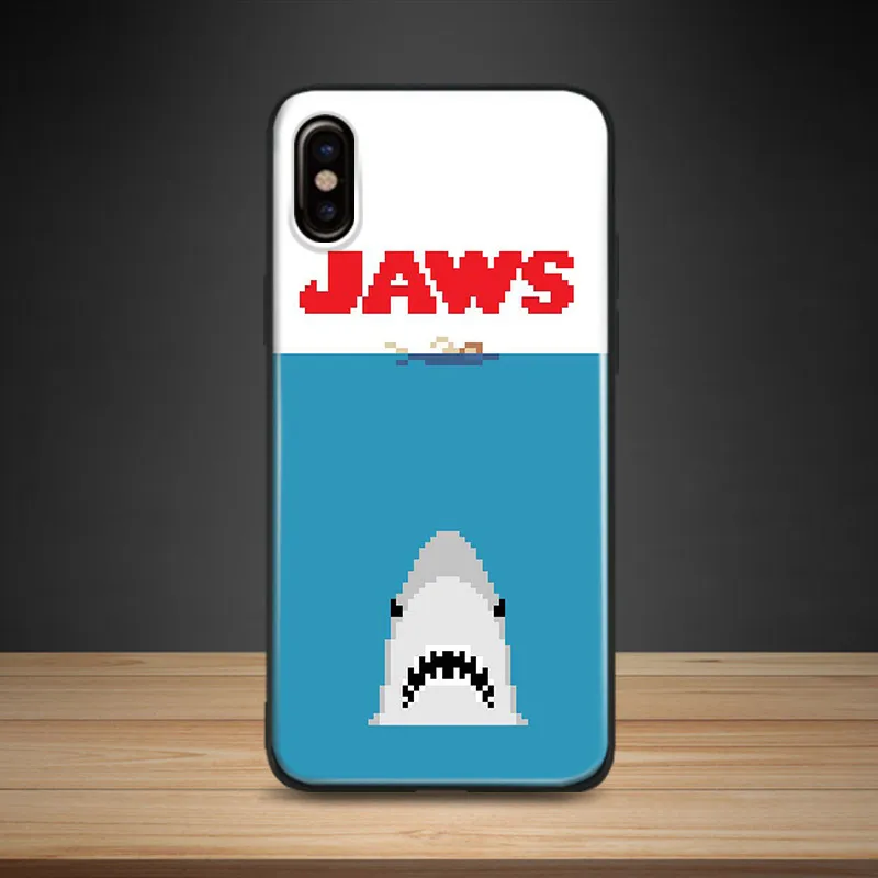 JAWS film 8bit pixel style Soft Silicone Phone Case Cover Shell For Apple iPhone 5 5s Se 6 6s 7 8 Plus X XR XS MAX
JAWS film 8bit pixel style Soft Silicone Phone Case Cover Shell For Apple iPhone 5 5s Se 6 6s 7 8 Plus X XR XS MAX