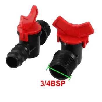 Uxcell 3/4BSP Male to Barbed Watering Tubing Connector 2pcs Coupling Valve for Drip Irrigation Pipe Fittings External Thread
Uxcell 3/4BSP Male to Barbed Watering Tubing Connector 2pcs Coupling Valve for Drip Irrigation Pipe Fittings External Thread