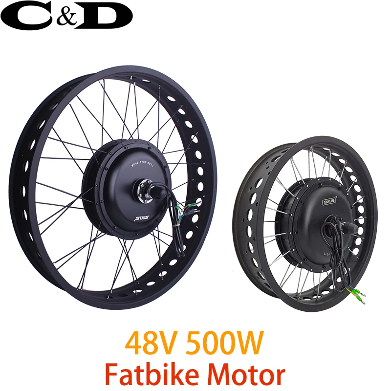 48V 500W Rear Fat bike Motorized Wheel Direct Drive 20" 26" MXUS brand XF40 Fat 175mm
48V 500W Rear Fat bike Motorized Wheel Direct Drive 20" 26" MXUS brand XF40 Fat 175mm