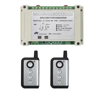 AC220V 250V 380V 30A 4CH RF Wireless Remote Control Relay Switch shutters garage door/ projection screen/Doors /lamp
AC220V 250V 380V 30A 4CH RF Wireless Remote Control Relay Switch shutters garage door/ projection screen/Doors /lamp