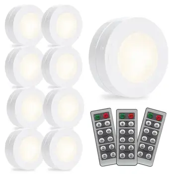 9PCS LED Under Cabinet Light Dimmable Touch Sensor LED Puck Lights For Cupboard Close Wardrobe Stair Hallway Night Lamp
9PCS LED Under Cabinet Light Dimmable Touch Sensor LED Puck Lights For Cupboard Close Wardrobe Stair Hallway Night Lamp