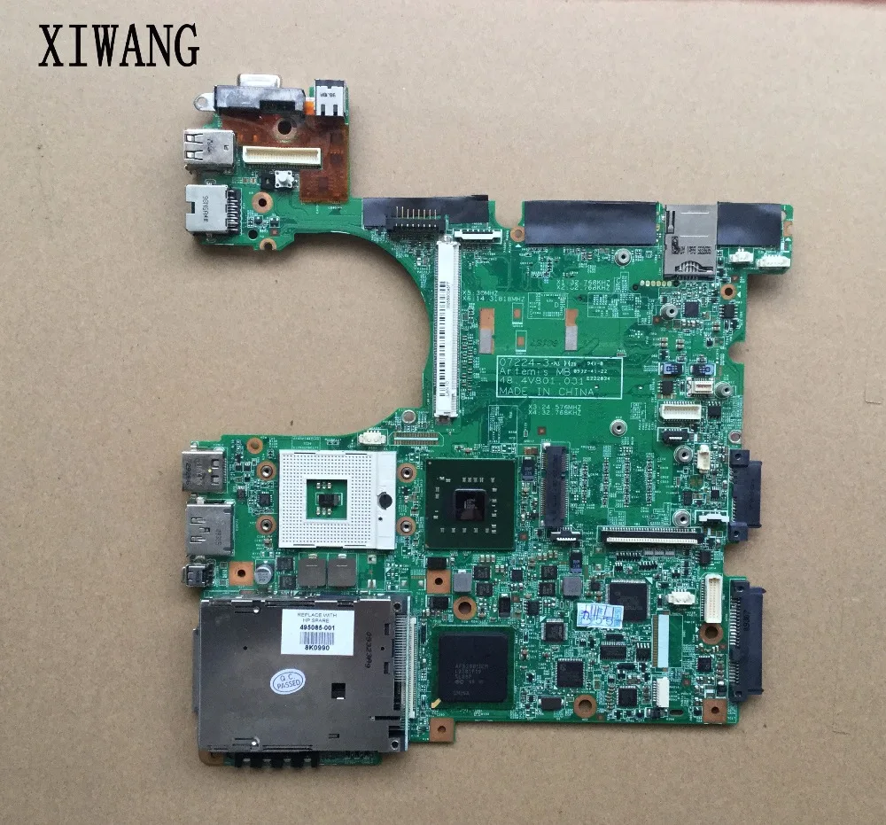 Free Shipping 500907-001 For HP 8530P motherboard 48.4V801.031 DDR2 100% tested well fast shipping
Free Shipping 500907-001 For HP 8530P motherboard 48.4V801.031 DDR2 100% tested well fast shipping