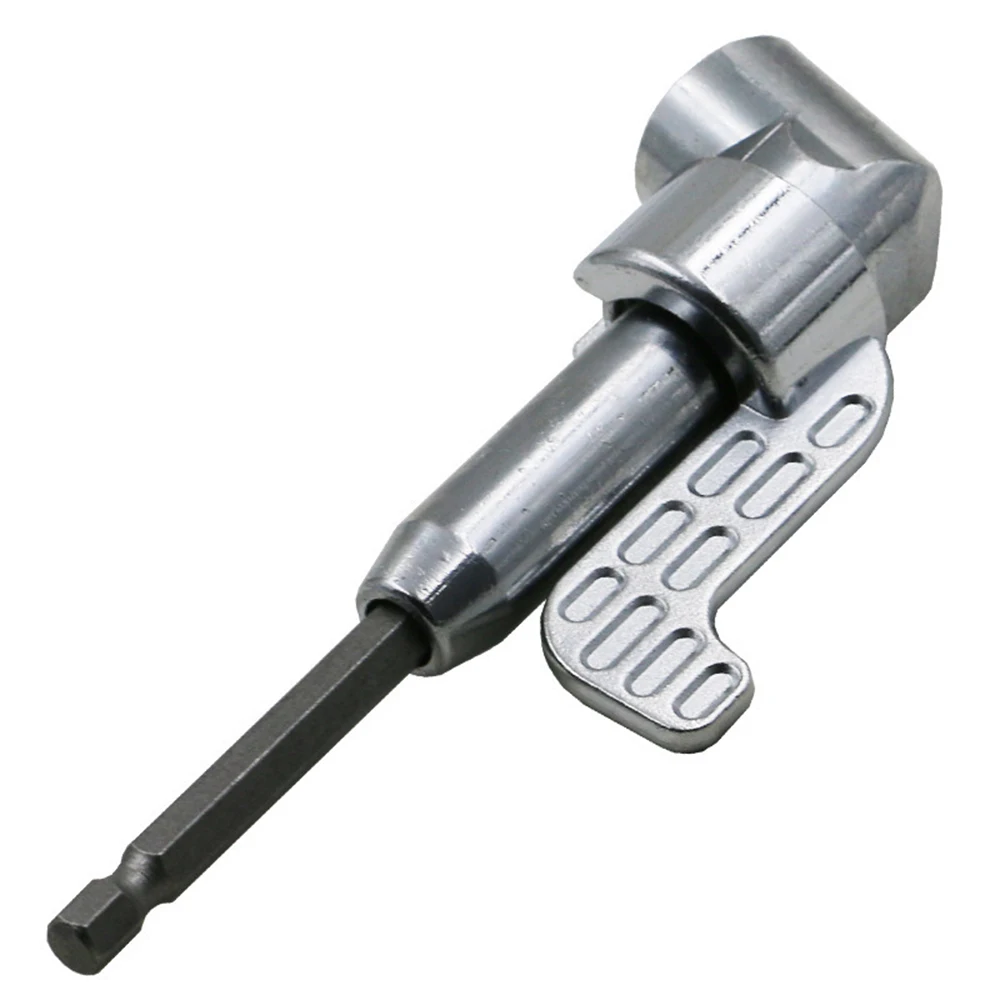 105 Degree 1/4 Hex Shank Angle Extended Turning Chuck for Electric Drill Screwdriver Power Tool Accessories
105 Degree 1/4 Hex Shank Angle Extended Turning Chuck for Electric Drill Screwdriver Power Tool Accessories