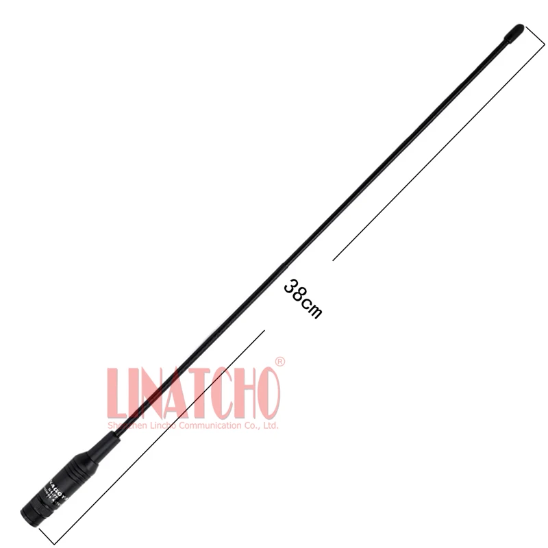10 pcs long flexible 44/430MHz NA771 vhf uhf dual band walkie talkie two-way radio bnc connector antenna
10 pcs long flexible 44/430MHz NA771 vhf uhf dual band walkie talkie two-way radio bnc connector antenna