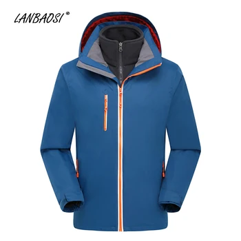 LANBAOSI Men's 3in1 Hooded Jackets Fleece Coat Winter Outdoor Sports Hiking Camping Trekking Waterproof Sportwear Windbreaker
LANBAOSI Men's 3in1 Hooded Jackets Fleece Coat Winter Outdoor Sports Hiking Camping Trekking Waterproof Sportwear Windbreaker