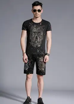 europe style men's set original personality skull 3D printed suit slim two pieces tracksuit
europe style men's set original personality skull 3D printed suit slim two pieces tracksuit