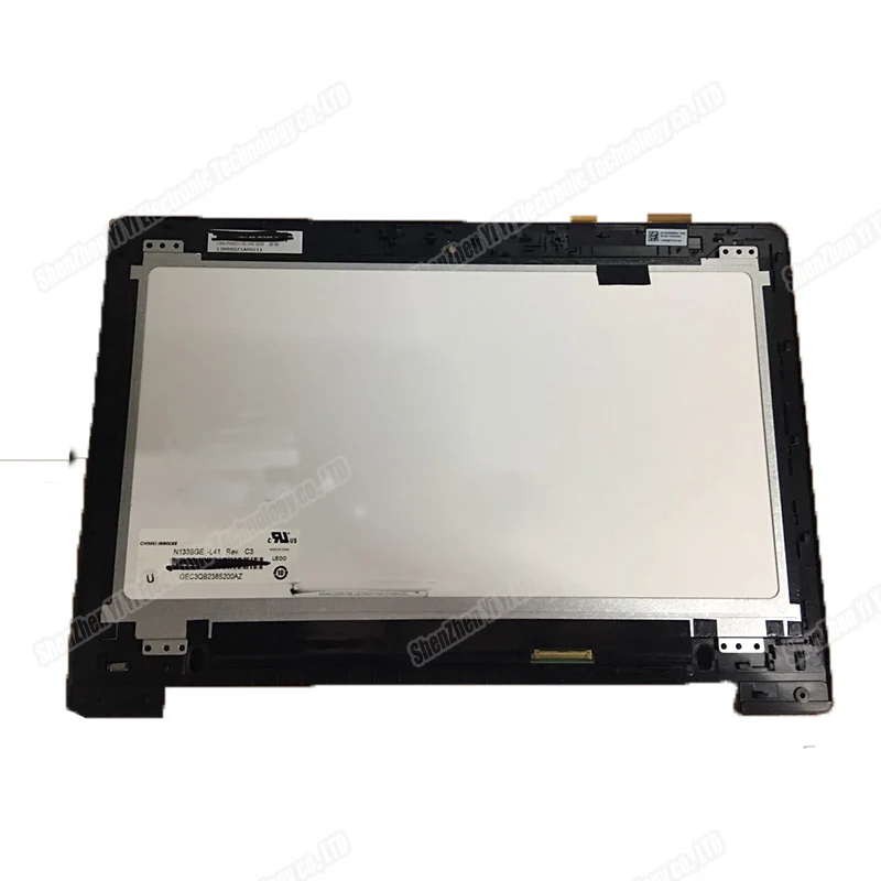 

13.3" Touch LCD Assembly Screen + Digitizer N133BGE-L41 Rev.C with Frame For Asus VivoBook S300 S300C S300CA