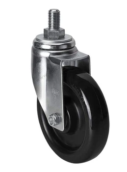 1PC EDL Medium Duty 5 Inch Casters Wheels 140Kg Polyurethane PU Wheels Castor Thread Screw Bearing Swivel Industrial for trolley
1PC EDL Medium Duty 5 Inch Casters Wheels 140Kg Polyurethane PU Wheels Castor Thread Screw Bearing Swivel Industrial for trolley