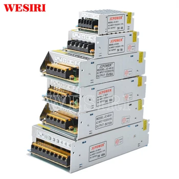 DC5V 2A/3A/4A/5A/8A/10A/12A/20A/30A/40A/60A Switch LED Power Supply Transformers WS2812B WS2801 SK6812 SK9822 APA102 LED Strip
DC5V 2A/3A/4A/5A/8A/10A/12A/20A/30A/40A/60A Switch LED Power Supply Transformers WS2812B WS2801 SK6812 SK9822 APA102 LED Strip