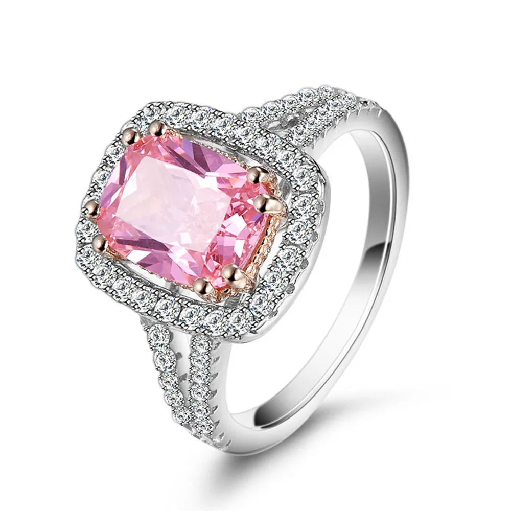 Big Promotion Wedding Women Ring Pink AAA Cubic Zirconia 925 Sterling Silver Band Ring Size 6 7 8 9 HERR0025
Big Promotion Wedding Women Ring Pink AAA Cubic Zirconia 925 Sterling Silver Band Ring Size 6 7 8 9 HERR0025