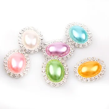 20x25mm Inner 13x18mm Oval Pearl Button Brass Silver Metal Tray Rhinestone Cabochon Base Cameo Setting DIY Jewelry Charms
20x25mm Inner 13x18mm Oval Pearl Button Brass Silver Metal Tray Rhinestone Cabochon Base Cameo Setting DIY Jewelry Charms