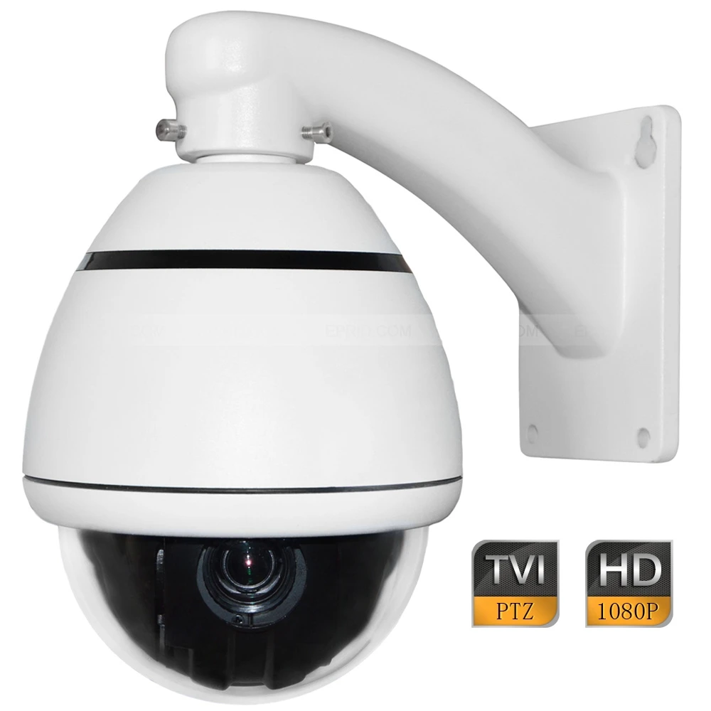4inch 2MP 1080P Waterproof TVI High Speed Dome PTZ Camera 5-50mm 10x Zoom Lens
4inch 2MP 1080P Waterproof TVI High Speed Dome PTZ Camera 5-50mm 10x Zoom Lens