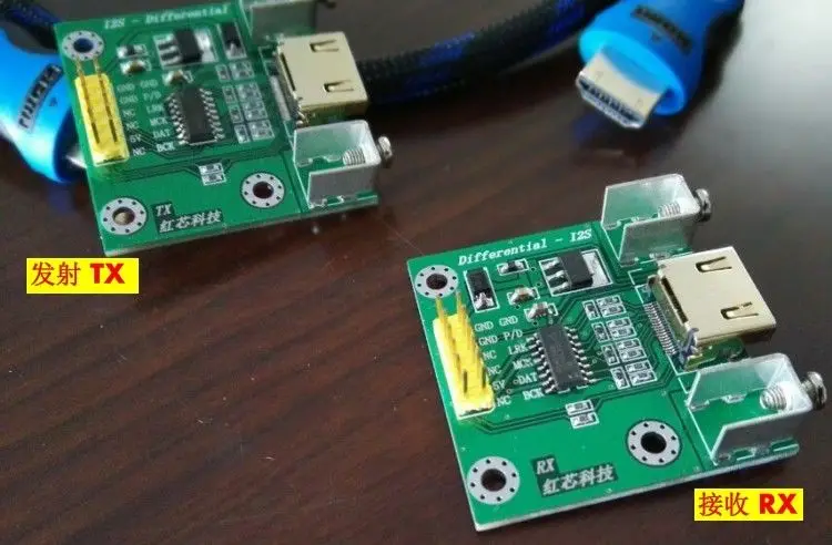 1Set I2S DSD HDMI Transmitter/Receiver Module TX/RX Board for Digital Player DAC Amplifier Board
1Set I2S DSD HDMI Transmitter/Receiver Module TX/RX Board for Digital Player DAC Amplifier Board