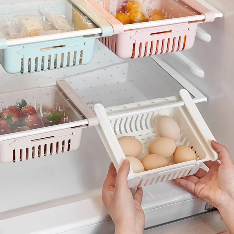 Household Storage Basket Refrigerator Fresh-keeping Pull Type Classification Storage Rack
Household Storage Basket Refrigerator Fresh-keeping Pull Type Classification Storage Rack