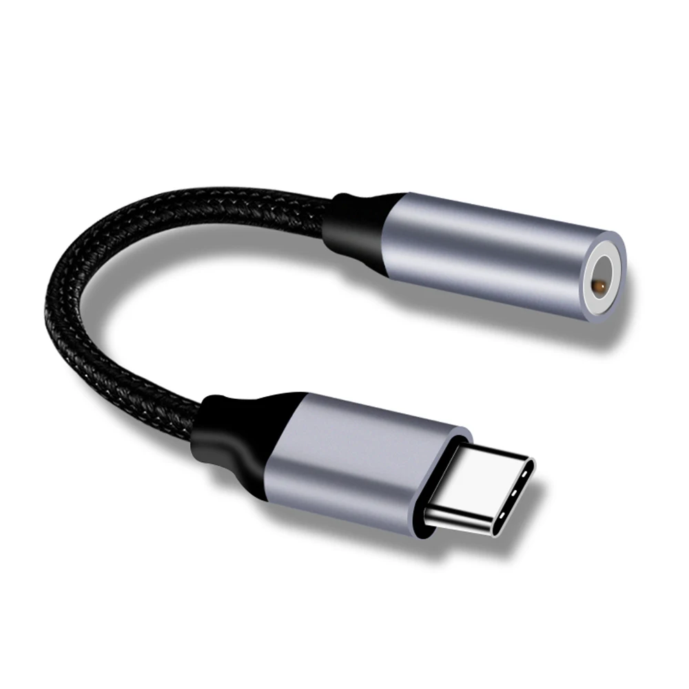 1PCS USB-c Type-C Male To 3.5mm Jack Female Type C To 3.5 Headphone Audio Aux Cable Adapter Converter for Huawei Xiaomi
1PCS USB-c Type-C Male To 3.5mm Jack Female Type C To 3.5 Headphone Audio Aux Cable Adapter Converter for Huawei Xiaomi