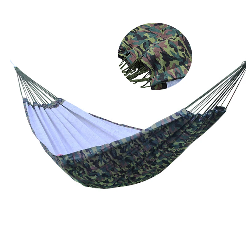 Portable Double Camouflage Hammock Outdoor Leisure Thickening Hammock Camping Travel Furniture Hanging Bed Garden Swing
Portable Double Camouflage Hammock Outdoor Leisure Thickening Hammock Camping Travel Furniture Hanging Bed Garden Swing
