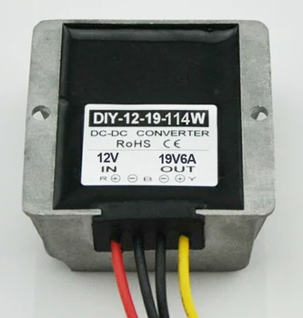 12V (9V-18V) Step Up To 19V 6A 114W DC DC Converter Boost Power Module For Laptops Car Power Supply Adapter Regulator Waterproof 
12V (9V-18V) Step Up To 19V 6A 114W DC DC Converter Boost Power Module For Laptops Car Power Supply Adapter Regulator Waterproof