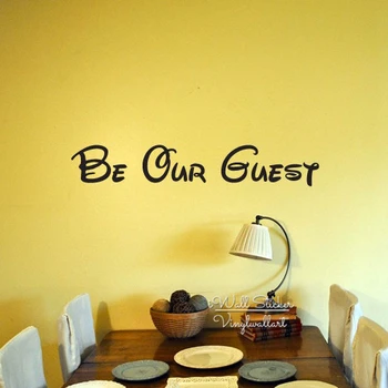 Be Our Guest Quote Wall Sticker Family Quotes Wall Decal Home Wall Quotes DIY Easy Wall Art Cut Vinyl Q191
Be Our Guest Quote Wall Sticker Family Quotes Wall Decal Home Wall Quotes DIY Easy Wall Art Cut Vinyl Q191