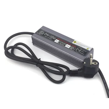 24V Constant Voltage 100W IP67 LED Driver Transformer, Outdoor Low Voltage Power Supply Adapter for Led Landscape Lighting
24V Constant Voltage 100W IP67 LED Driver Transformer, Outdoor Low Voltage Power Supply Adapter for Led Landscape Lighting