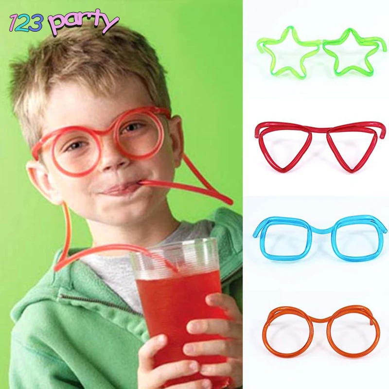 123 Fun soft plastic straw funny glasses flexible drinking toys party joke tube tools kids baby birthday party toys baby shower
123 Fun soft plastic straw funny glasses flexible drinking toys party joke tube tools kids baby birthday party toys baby shower