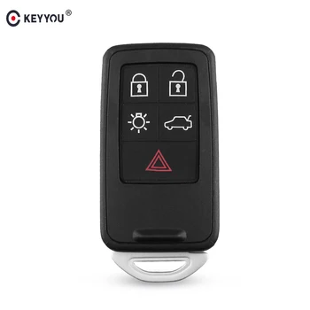 KEYYOU For Volvo S60 V60 S80 XC70 XC60 V70 Fob 4+1 Buttons Key Blank Fob Case 5 Buttons Remote Key Shell Car Styling
KEYYOU For Volvo S60 V60 S80 XC70 XC60 V70 Fob 4+1 Buttons Key Blank Fob Case 5 Buttons Remote Key Shell Car Styling