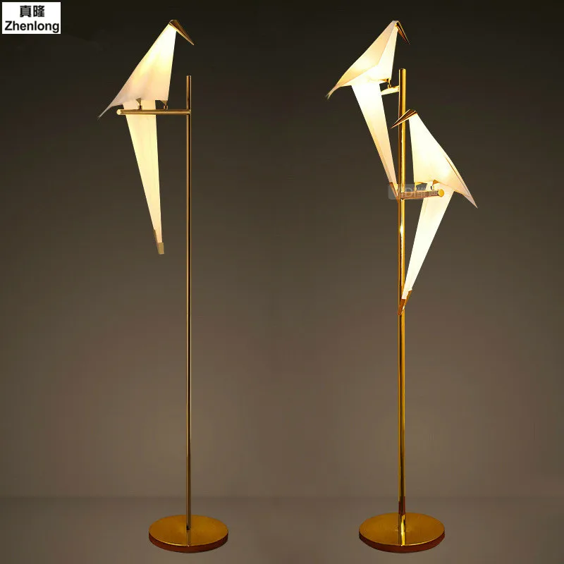 Northern Europe Thousand Cranes Floor Lamp Office Bedroom Modern Study Dormitory Cafe Bar Lamp Bird Lights Bird French Windows
Northern Europe Thousand Cranes Floor Lamp Office Bedroom Modern Study Dormitory Cafe Bar Lamp Bird Lights Bird French Windows