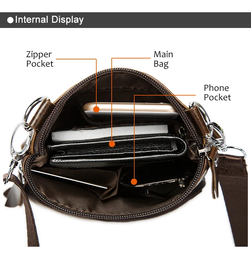 WESTAL Genuine Leather men bags male cowhide flap bag Shoulder Crossbody bags Handbags Messenger small men Leather bag M701 5