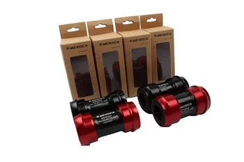 MEROCA BB386 EVO PF30 BB386 frame to Shiman0 sprocket wheel 24mm press-in center shaft bottom bracket
MEROCA BB386 EVO PF30 BB386 frame to Shiman0 sprocket wheel 24mm press-in center shaft bottom bracket
