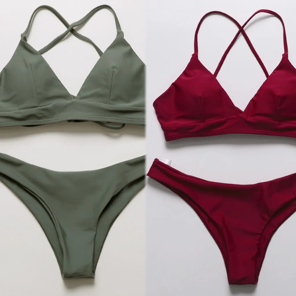 2019 new summer sexy Womens Padded Push-up Bra bandage Bikini Set low waist lace up Swimsuit Bathing Suit Swimwear Beachwear
2019 new summer sexy Womens Padded Push-up Bra bandage Bikini Set low waist lace up Swimsuit Bathing Suit Swimwear Beachwear
