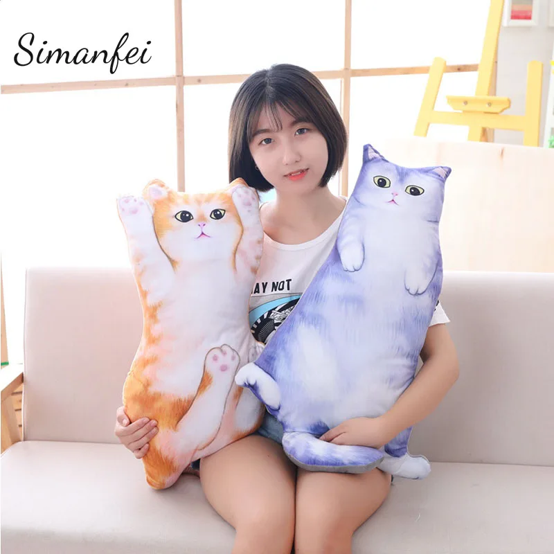 Simanfei Creative Cushion 2019 New Personality 3D Decorative Pillow Cats Nap Pillow Washable Waist Sofa Animal Seat Cushions
Simanfei Creative Cushion 2019 New Personality 3D Decorative Pillow Cats Nap Pillow Washable Waist Sofa Animal Seat Cushions